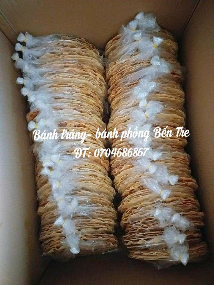 Bánh phồng chuối Sơn Đốc- Bến Tre(10 bánh chưa nướng)