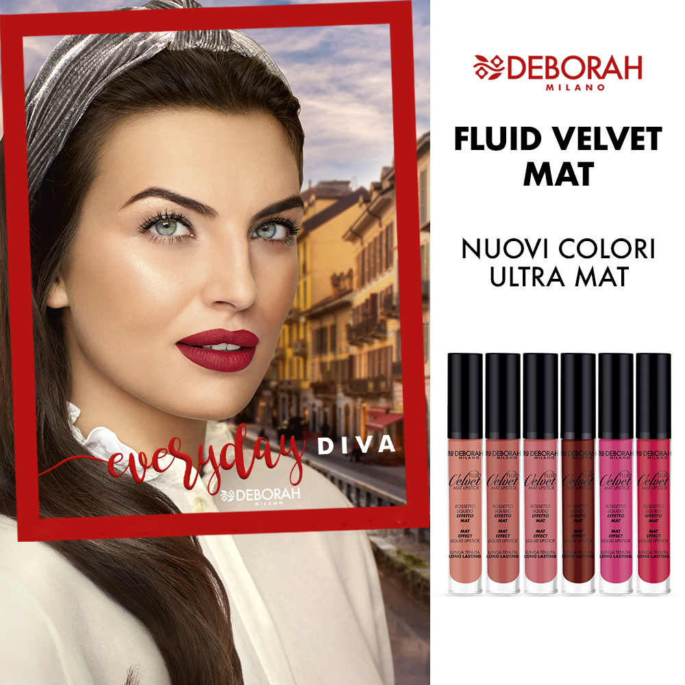 Son kem lì Deborah Milano Fluid Velvet Mat