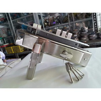 [HCM]Bộ Ổ Khóa Cửa Tay Gạt BOSCA 27I, INOX 304, Cao 260mm, Đố Cửa Dày 40mm, Rộng 80mm
