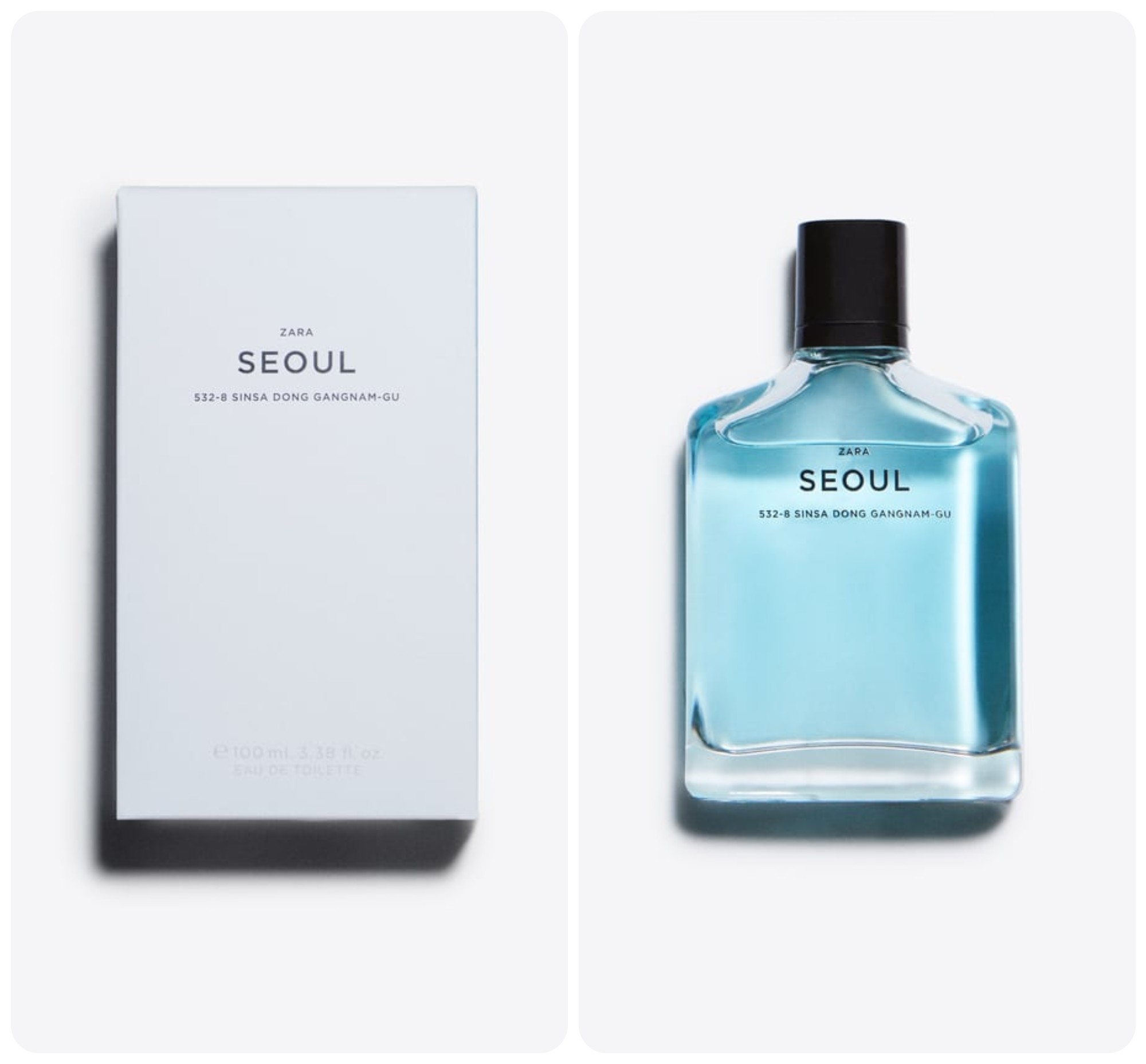 Nước hoa nam zara seoul 100ml full box - m1