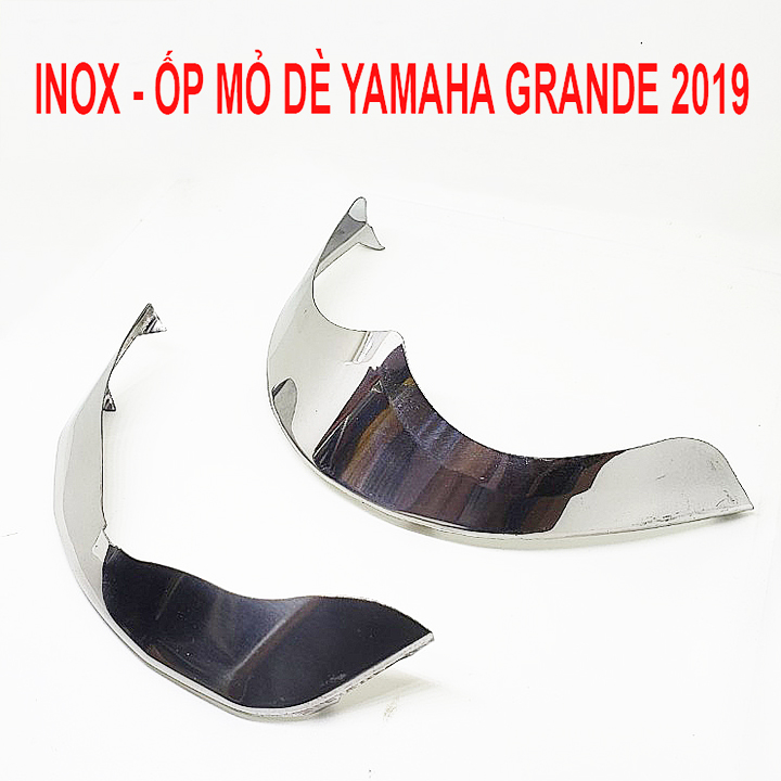 [HCM]BỘ MỎ ĐUÔI DÈ XE GRANDE 2019 INOX