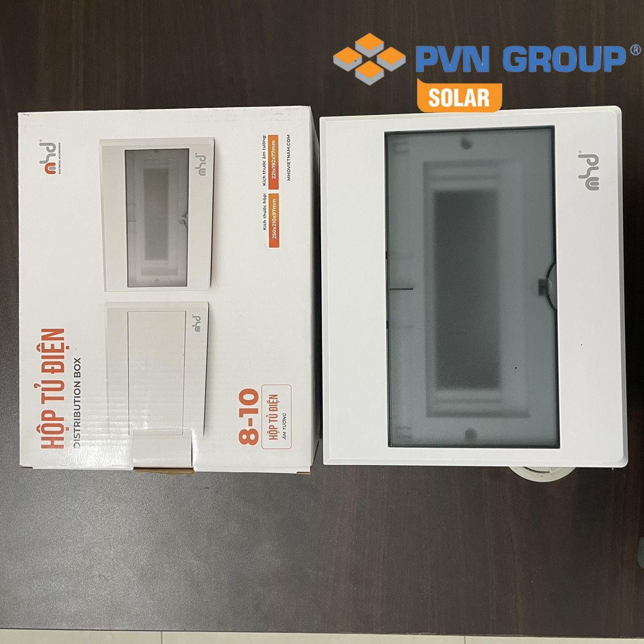 Tủ điện nhựa - Âm tường 8-10 Module