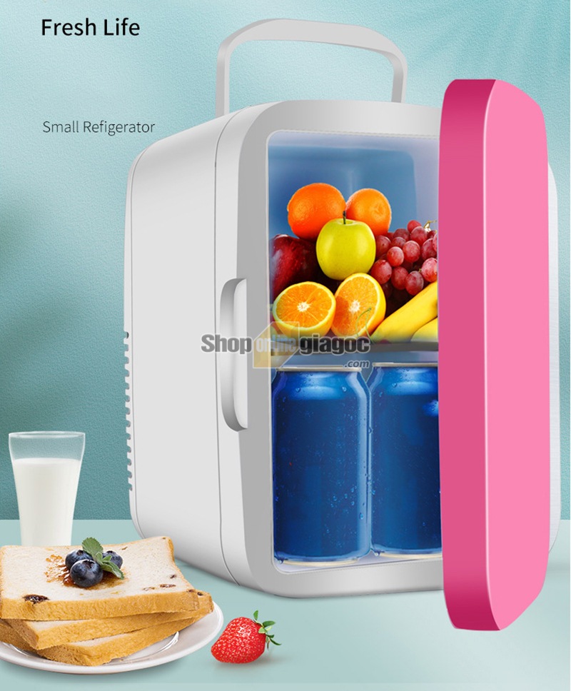 Tủ Lạnh Mini Cho Ô Tô 8 Lít (Làm Mát Và Giữ Ấm)
