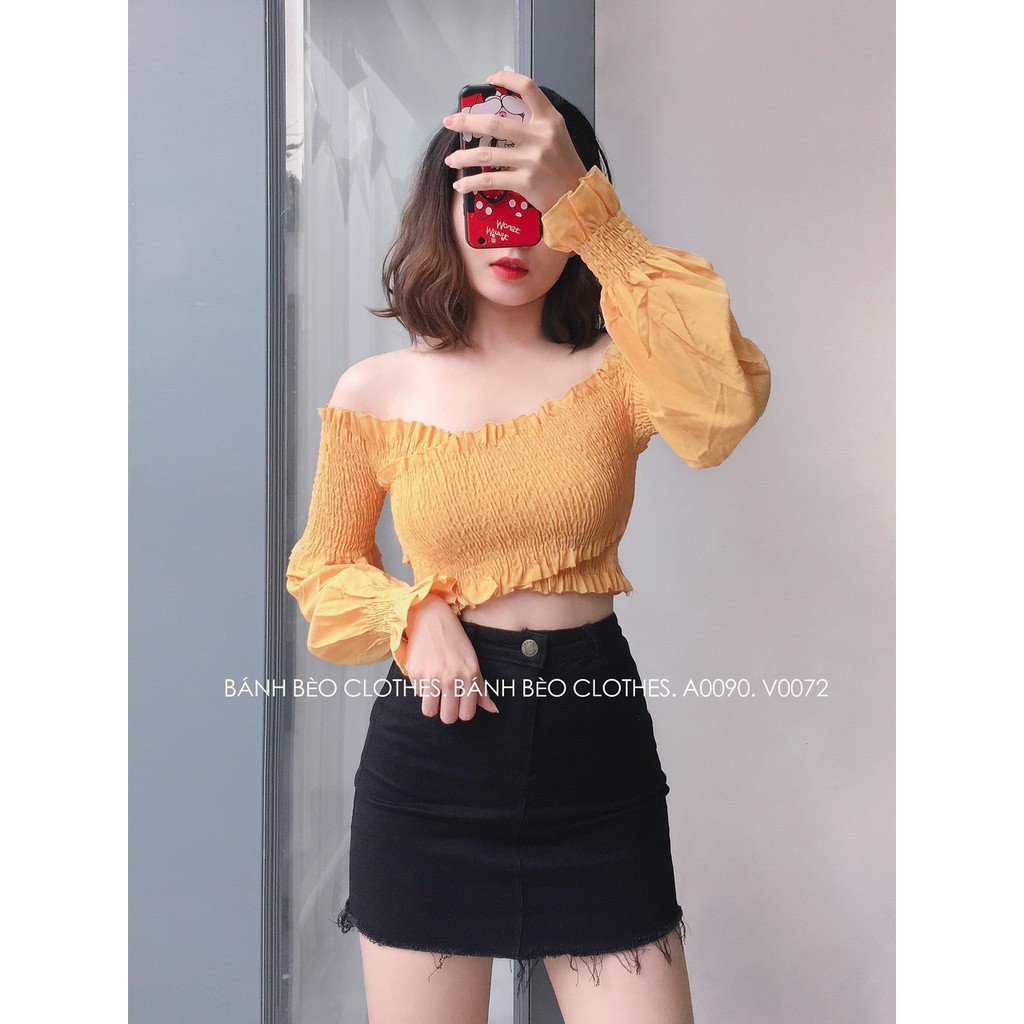 Chân váy kaki trơn siêu xinh