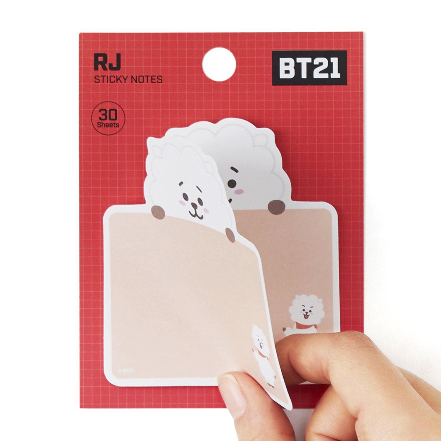 Giấy Note BT 21 BTS-Đầy đủ các thành viên