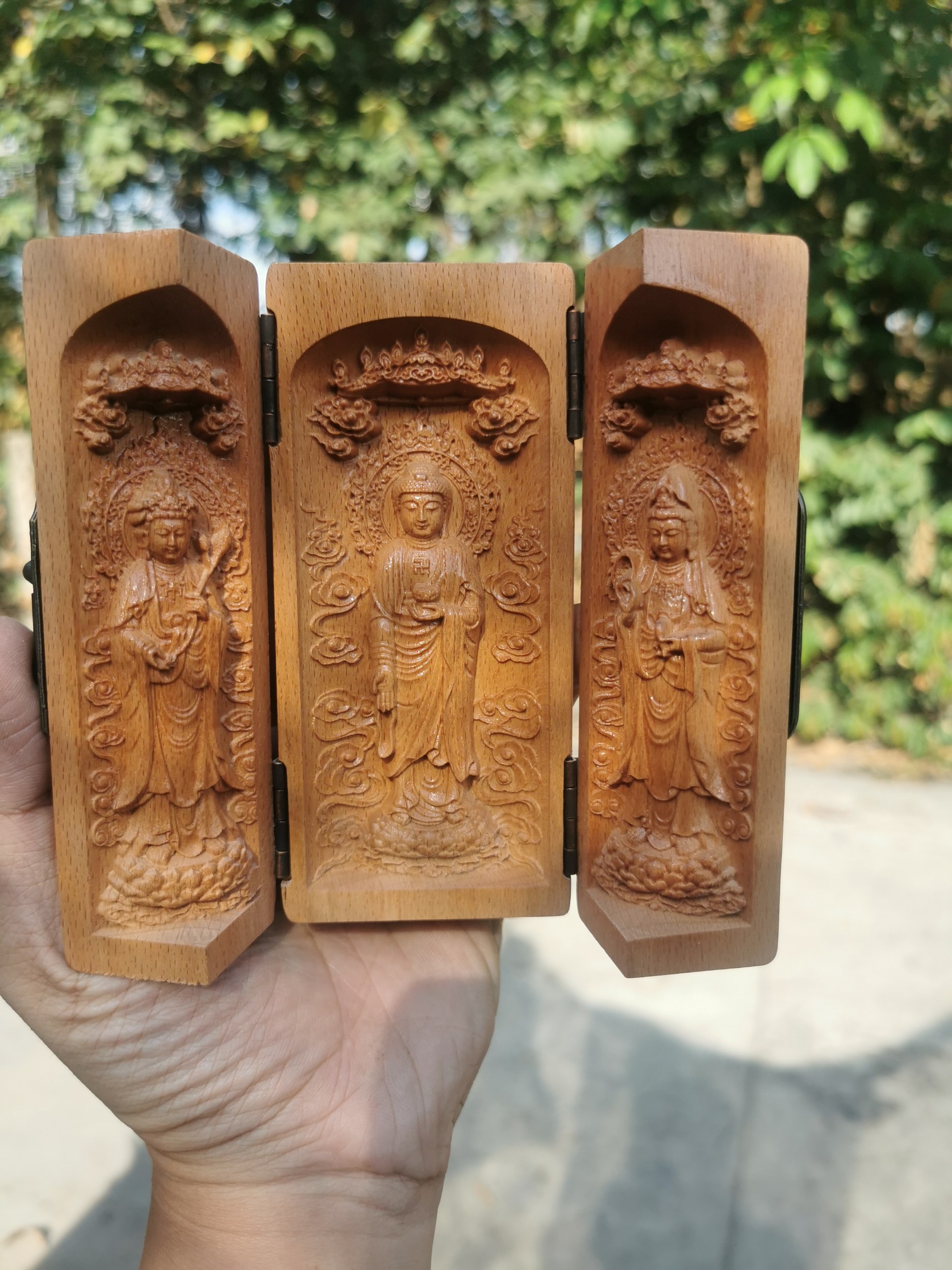 Tượng Tam Thánh Gấp Gọn