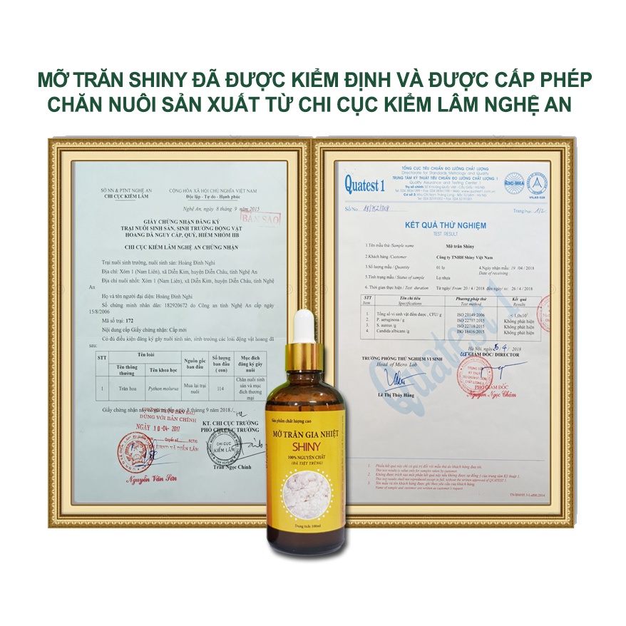 Combo sáp wax lông nhân sâm và mỡ trăn nguyên chất 10ml