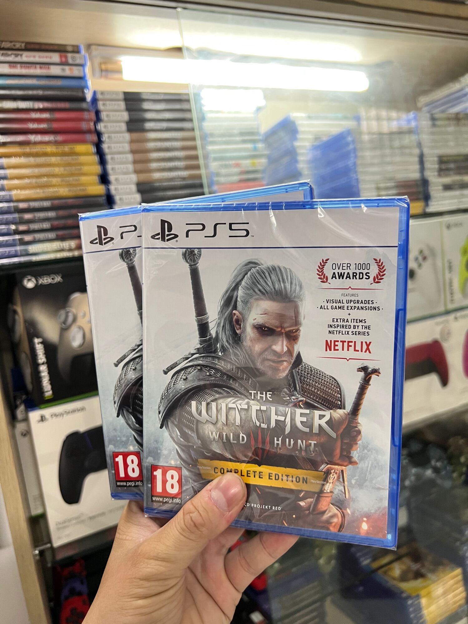 Đĩa chơi game PS4/ PS5 : The Witcher 3 Wild Hunt Complete Edition