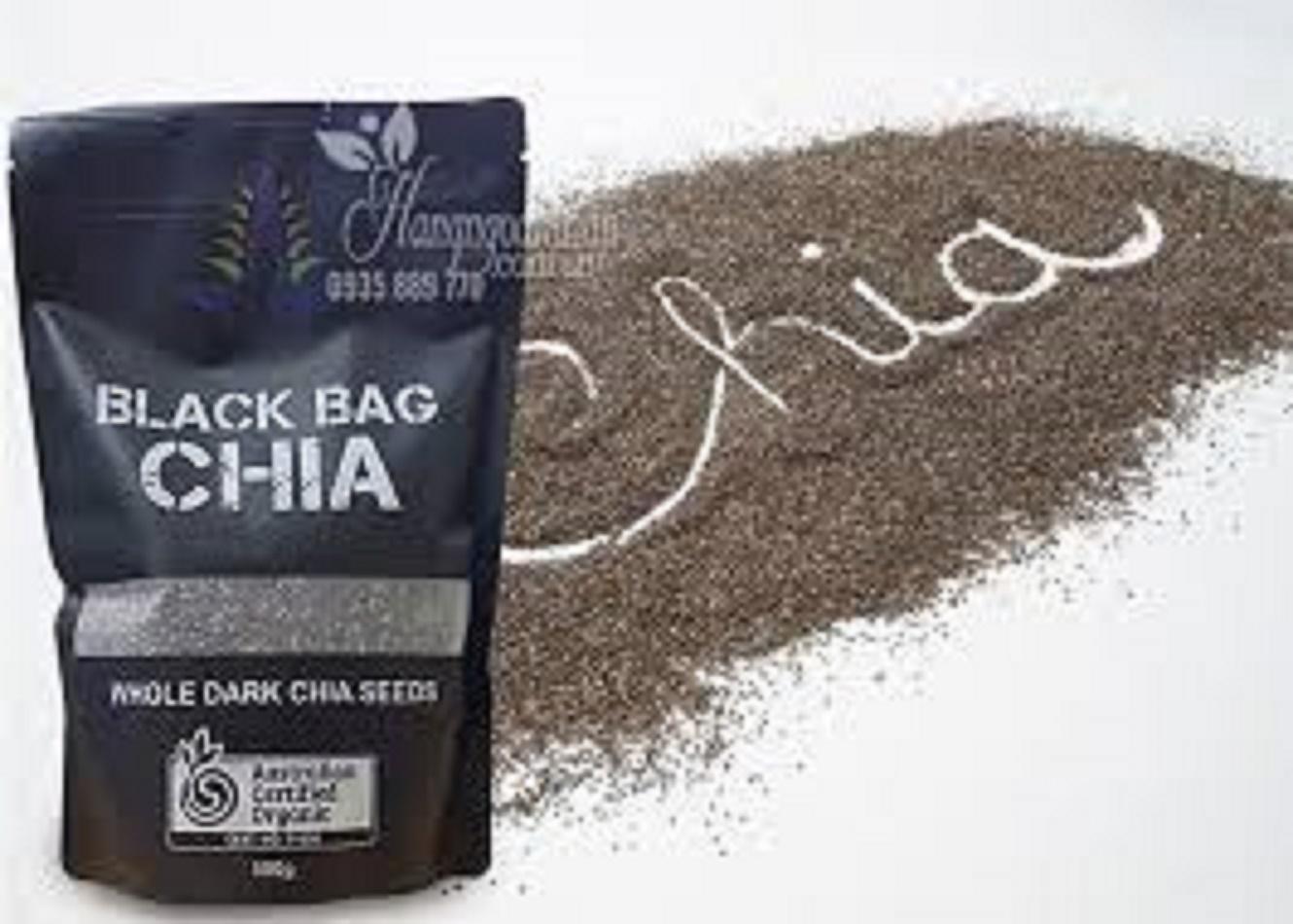 500g hạt chia đen - úc