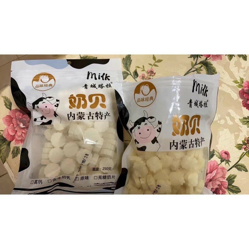 Kẹo Sữa Bò Non Mông Cổ Viên Nén Bịch 250g