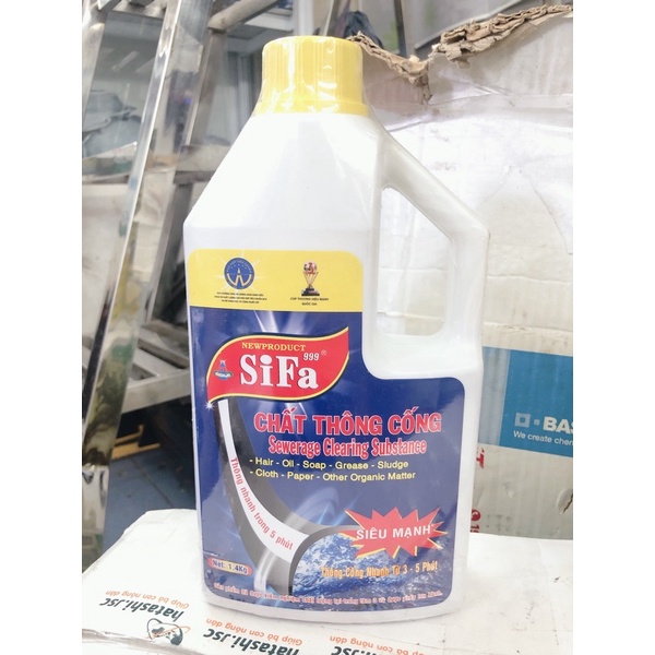 Thông cống, bồn cầu SIFA999 - 1400ml SIÊU MẠNH