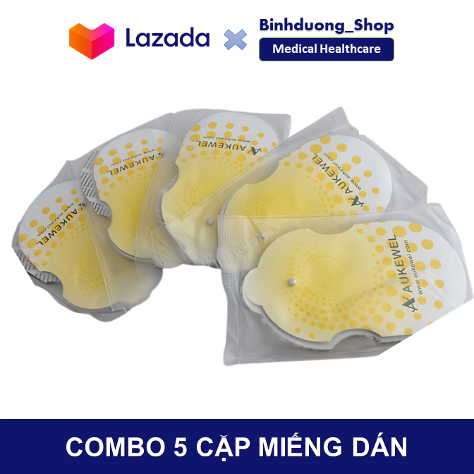 Combo 5 Miếng dán xung điện máy massage điện xung Aukewel loại tốt dính chắc binhduongshop
