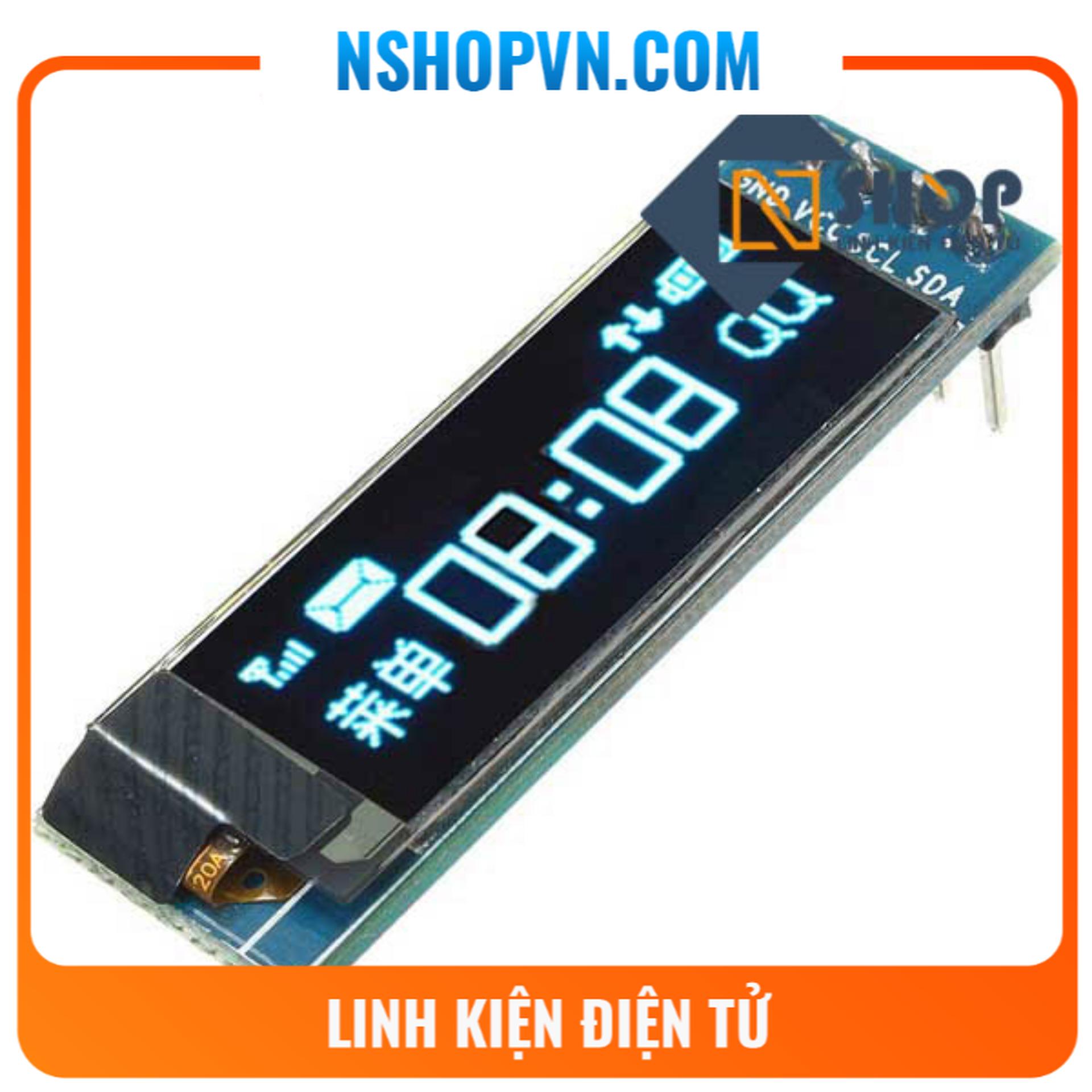 Màn hình oled 0.91 inch giao tiếp i2c