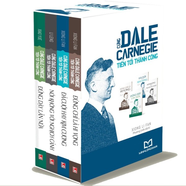 Combo sách Cùng Dale Carnegie Tiến Tới Thành Công (Bộ 4 cuốn)