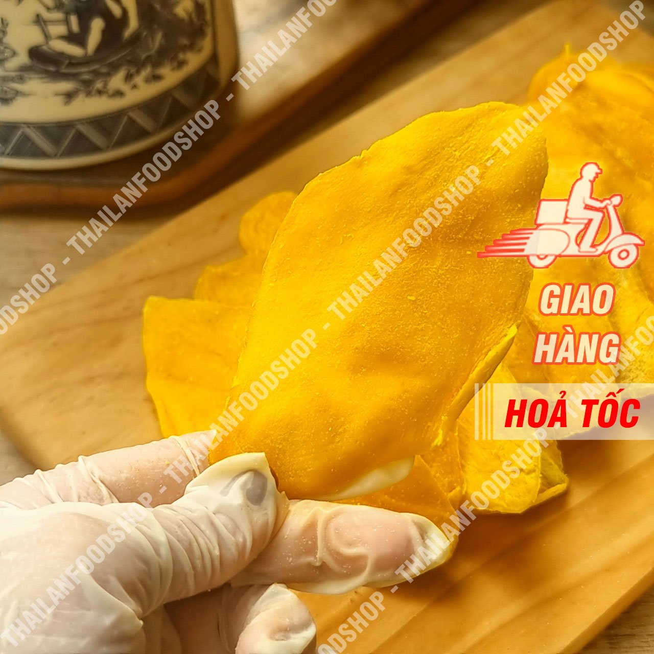 Xoài Sấy Dẻo - Lon 500gr
