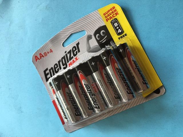 Pin AA Energizer Alkaline Max - Pin Tiểu E91 Vỉ 12 Viên