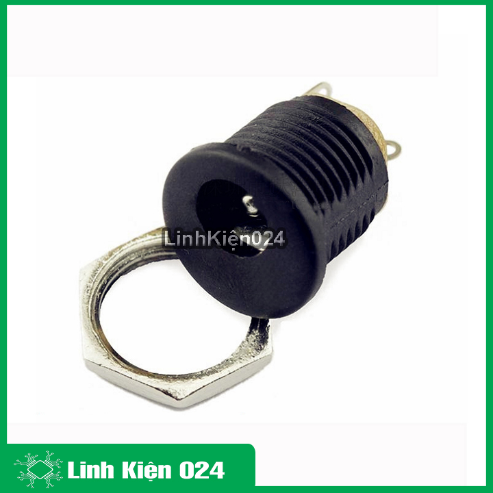 Jack dc 5.5x2.1 có ốc vặn