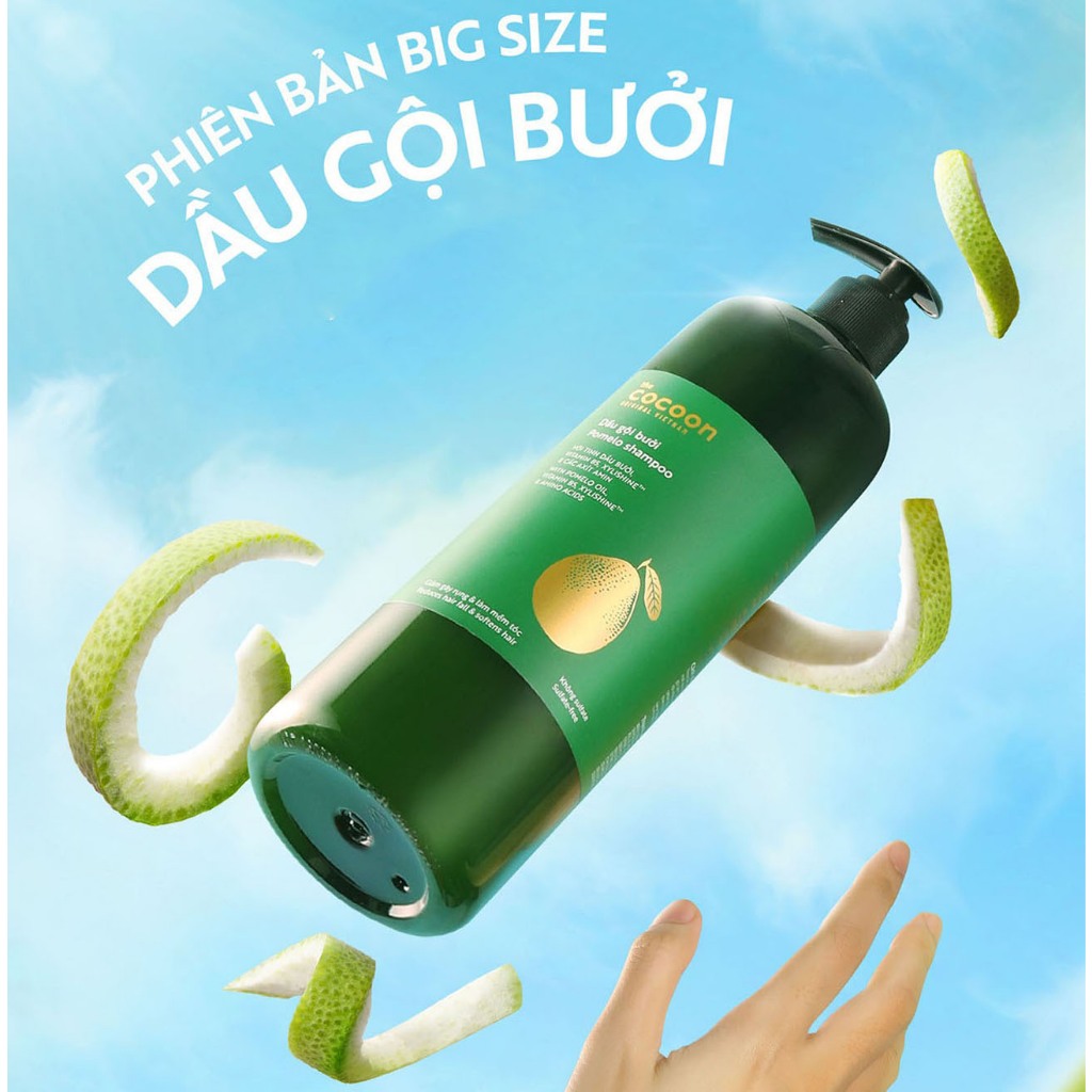 Dầu Gội Bưởi Kích Thích Mọc Tóc COCOON 500ML