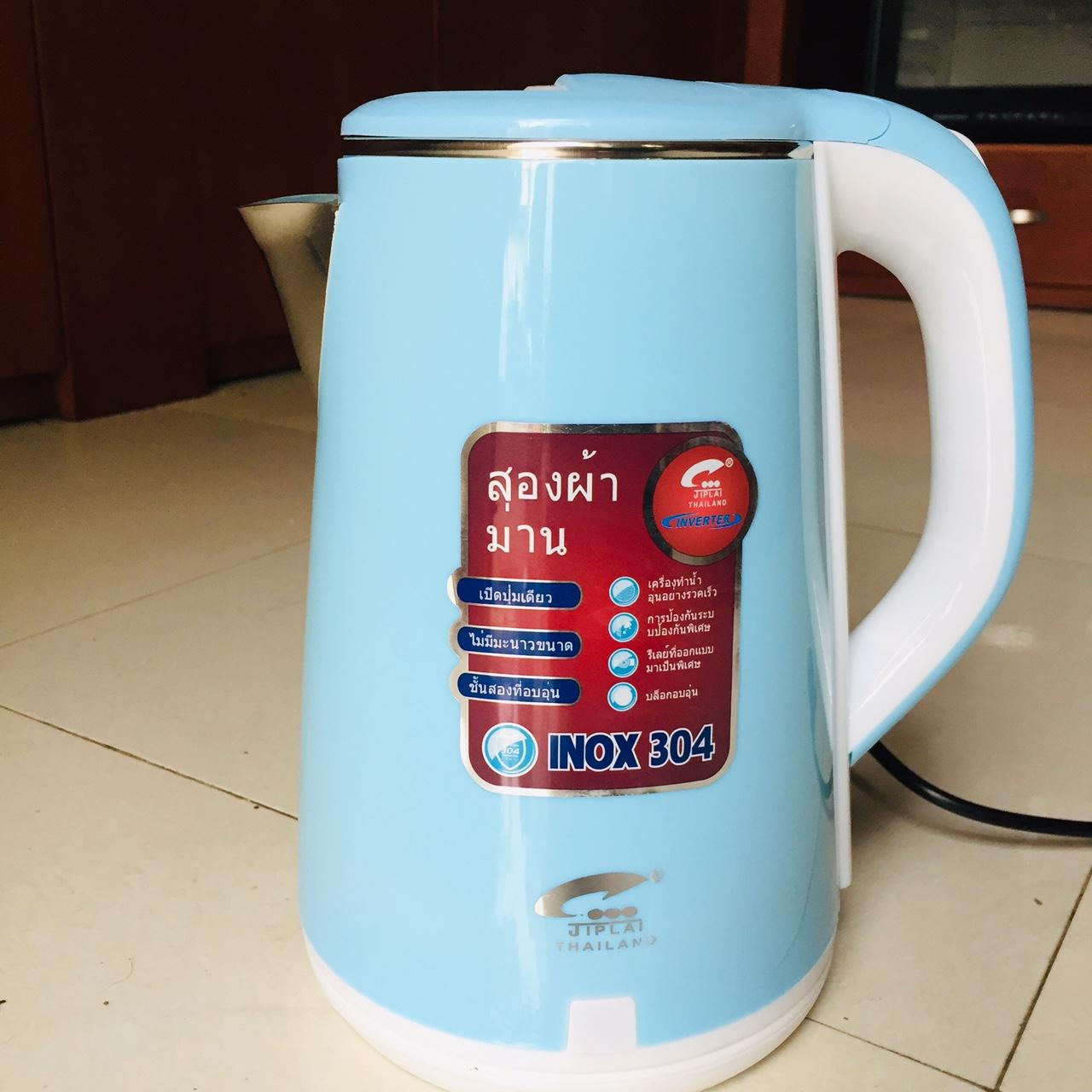 Ấm siêu tốc 2 lớp JIPLAI THAILAND - 2.5L