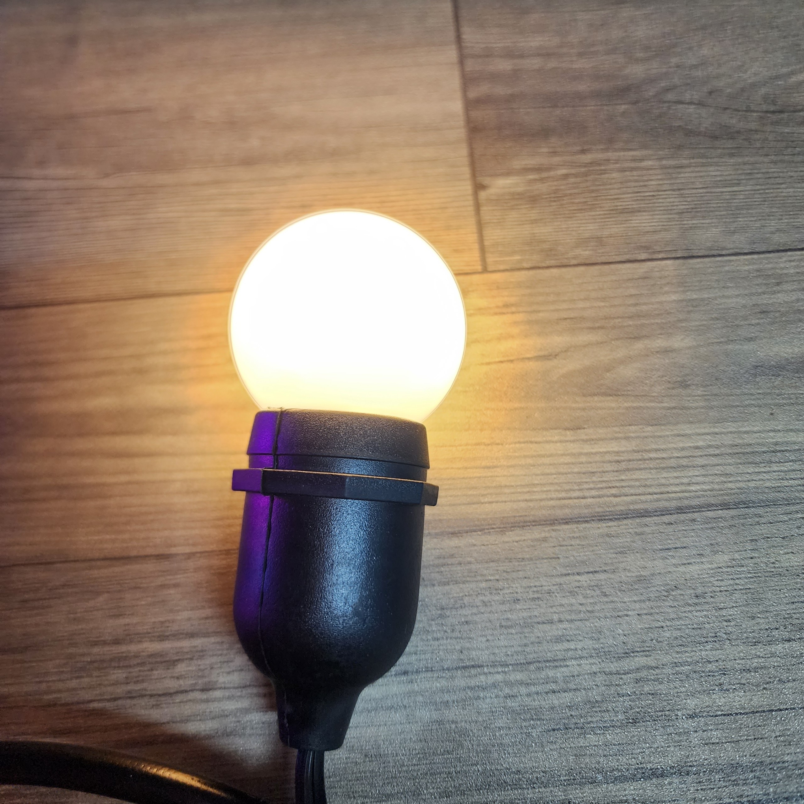 [COMBO 5 ] Bóng Led Chanh Tròn Trang Trí 1W ( 9 Màu ), Đuôi E27