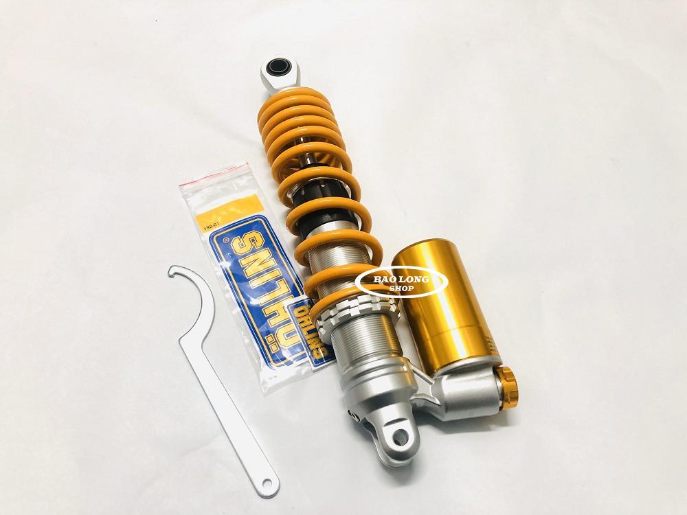 Phuộc OHLIN.S bình dầu dưới tem Xanh gắn Vario,Click