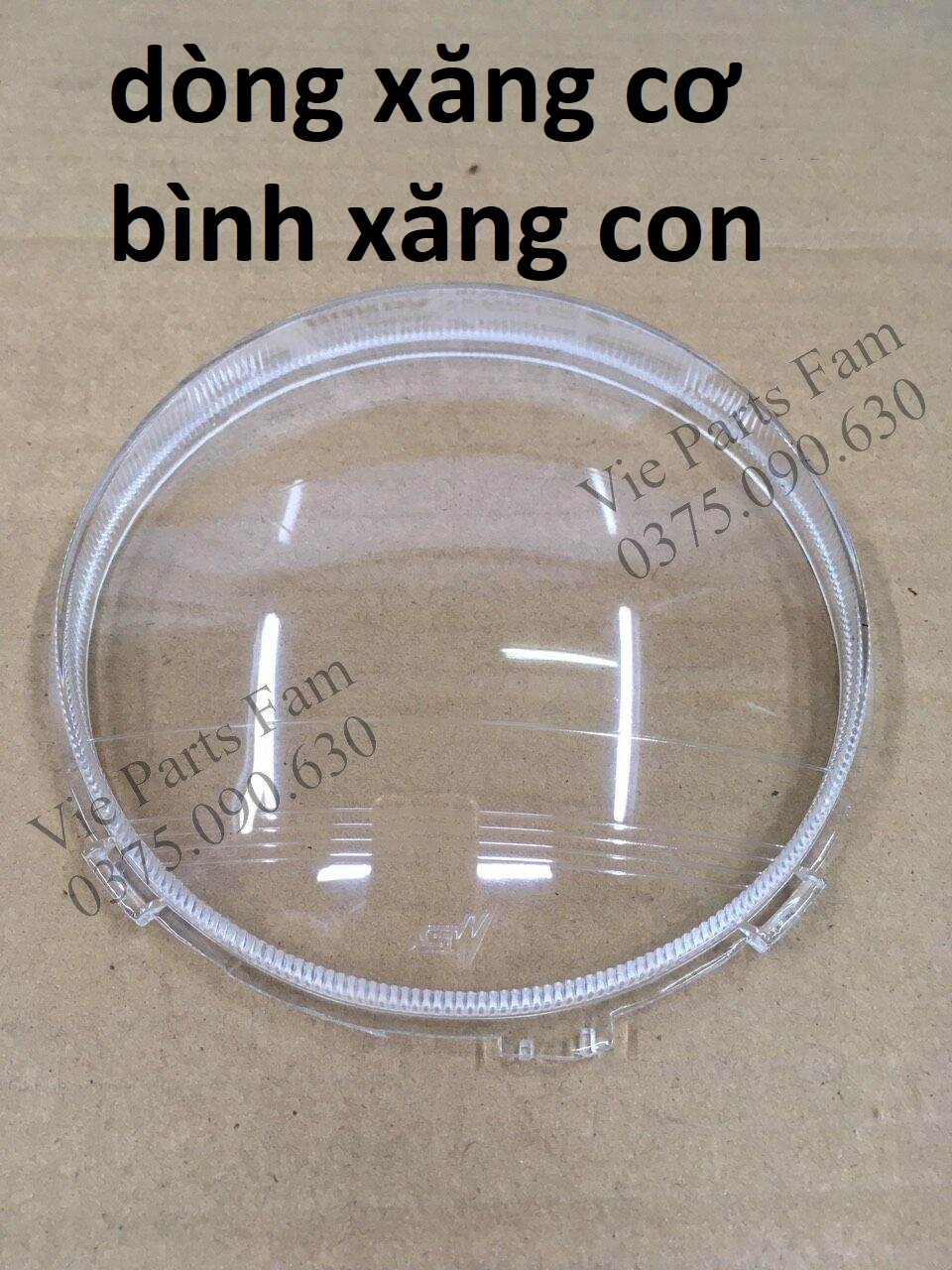 MICA/ MẶT KÍNH ĐÈN PHA XE ATTILA ELIZABETH SYM (DÒNG XĂNG CƠ - BÌNH XĂNG CON)