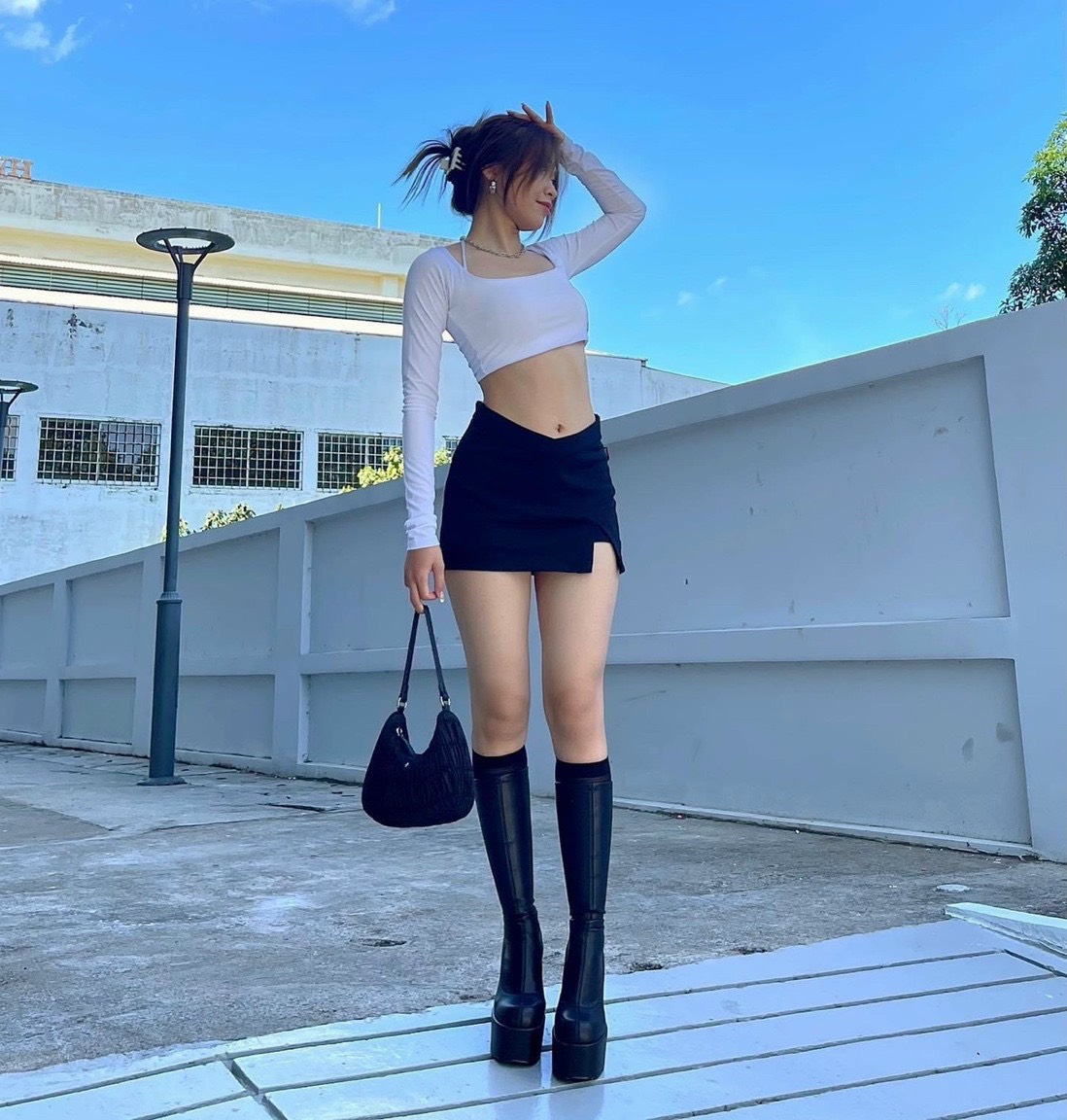 [25-27/4 Hoàn tiền 15%]Chân Váy Cony Xẻ Đùi siêu hot m612