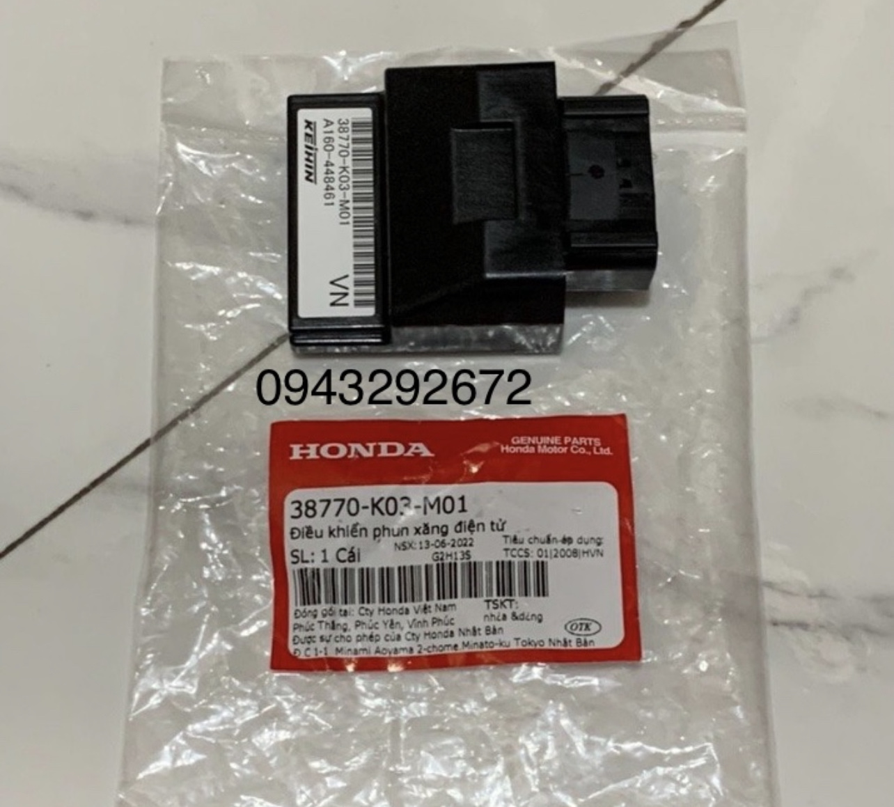 IC Rsx 110 Fi 2014>2017 Honda ( 38770K03M01 )