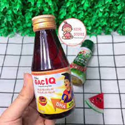 Dầu gấc IQ - 150ml (trên 6 tháng)