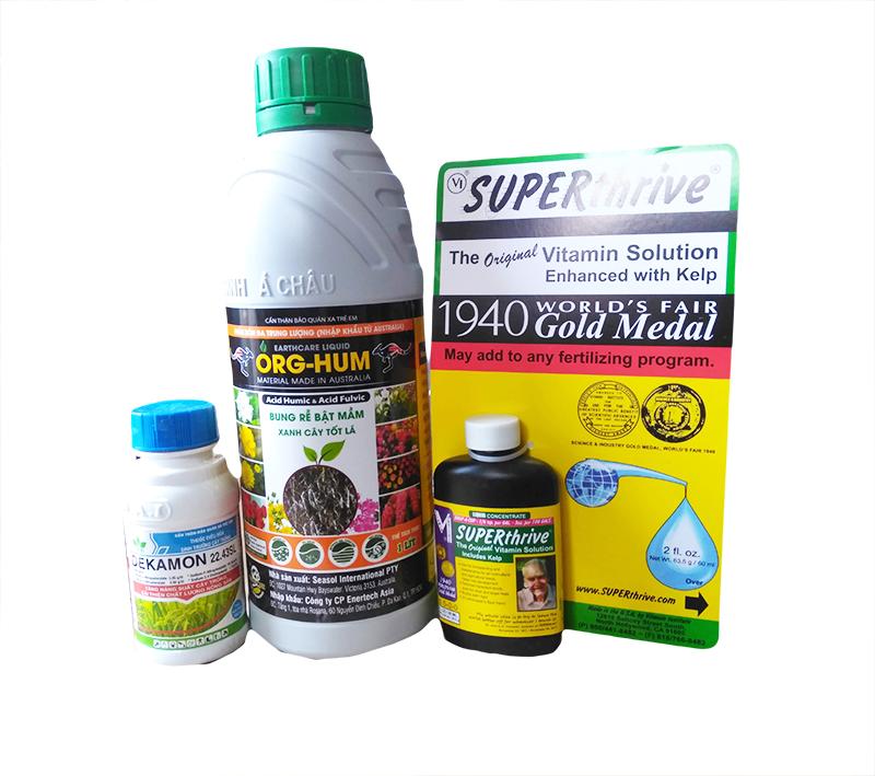 Combo Tam Ngoc fertilizers for orchids and rose