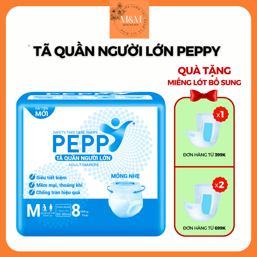 Tã quần người lớn Kerry Peppy size M/L