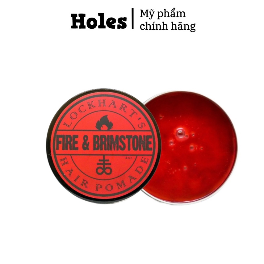 Sáp vuốt tóc Lockhart's Fire & Brimstone Pomade