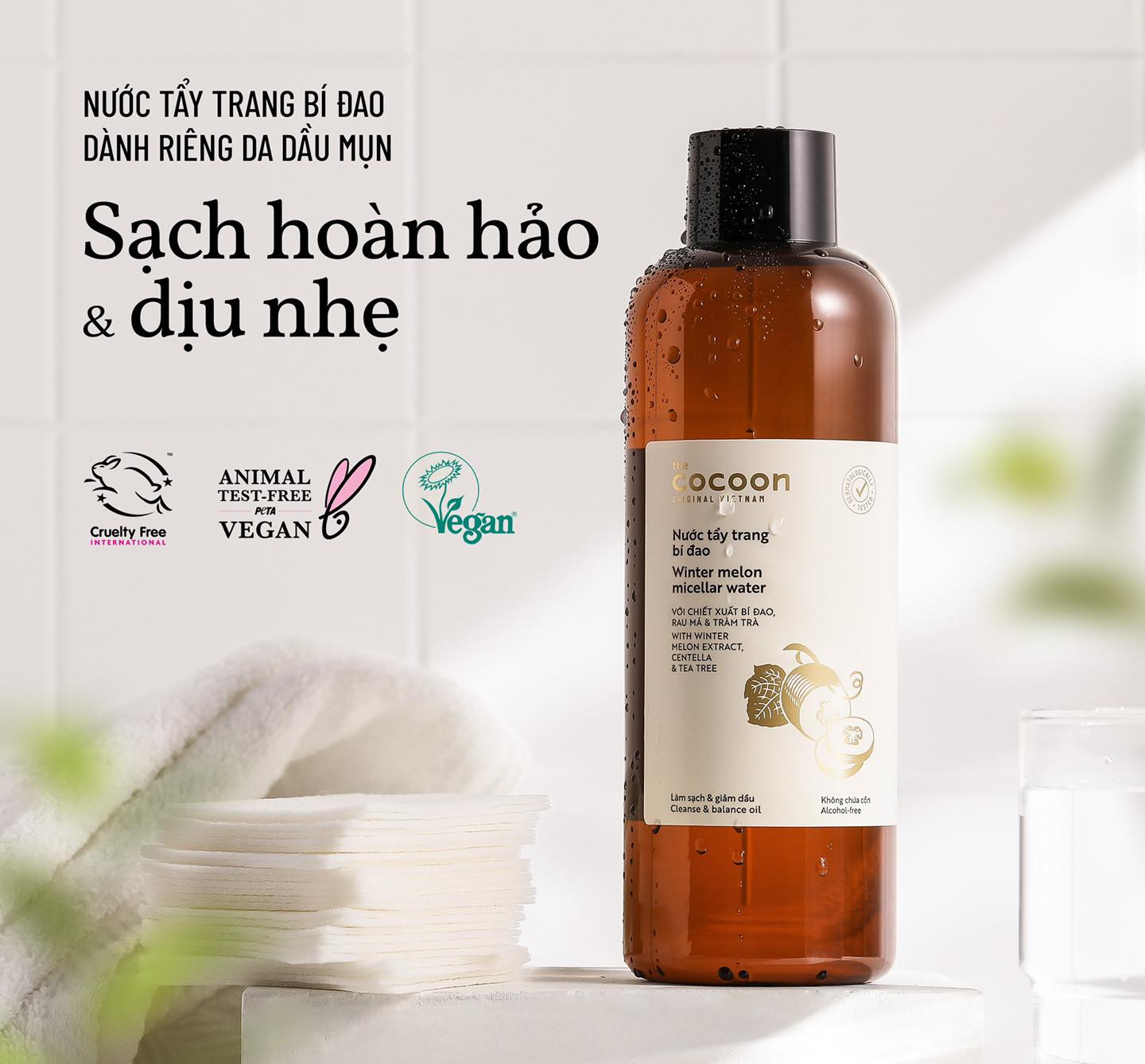 Nước Tẩy Trang Bí Đao Cocoon