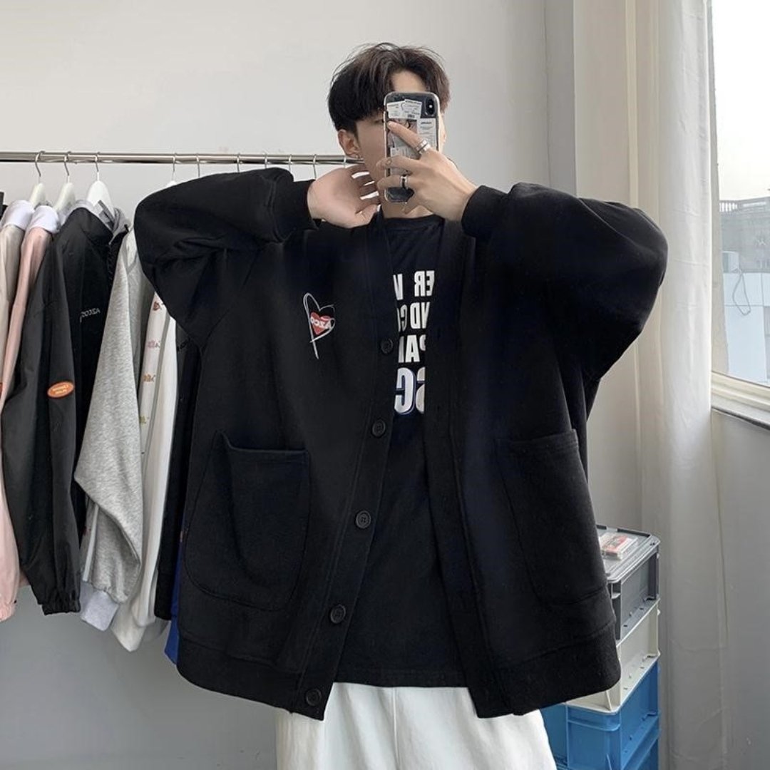 Áo Cardigan Trái Tim Azco Nam Nữ