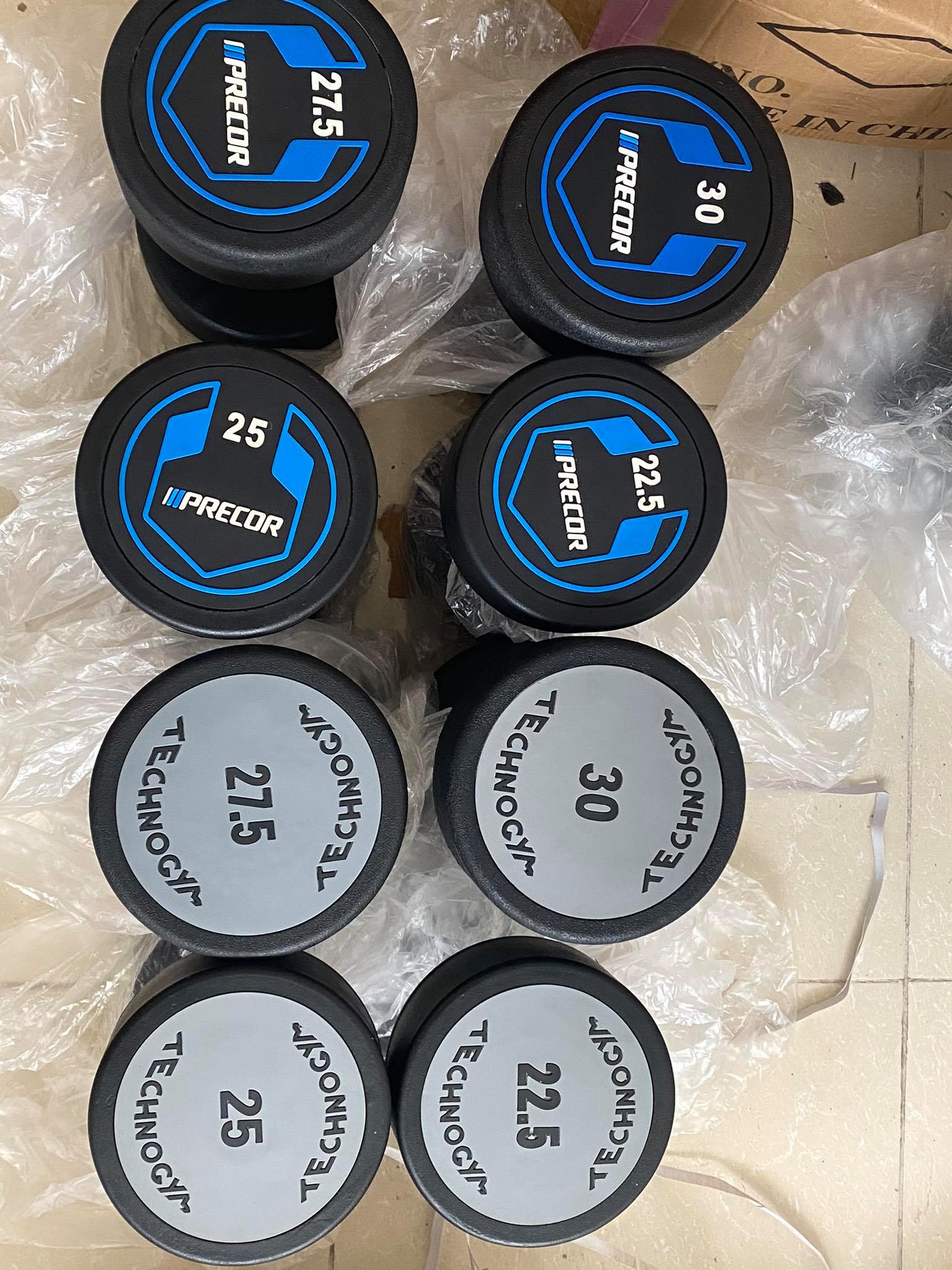 Tạ tay cao su jordan 22.5kg (1 đôi)