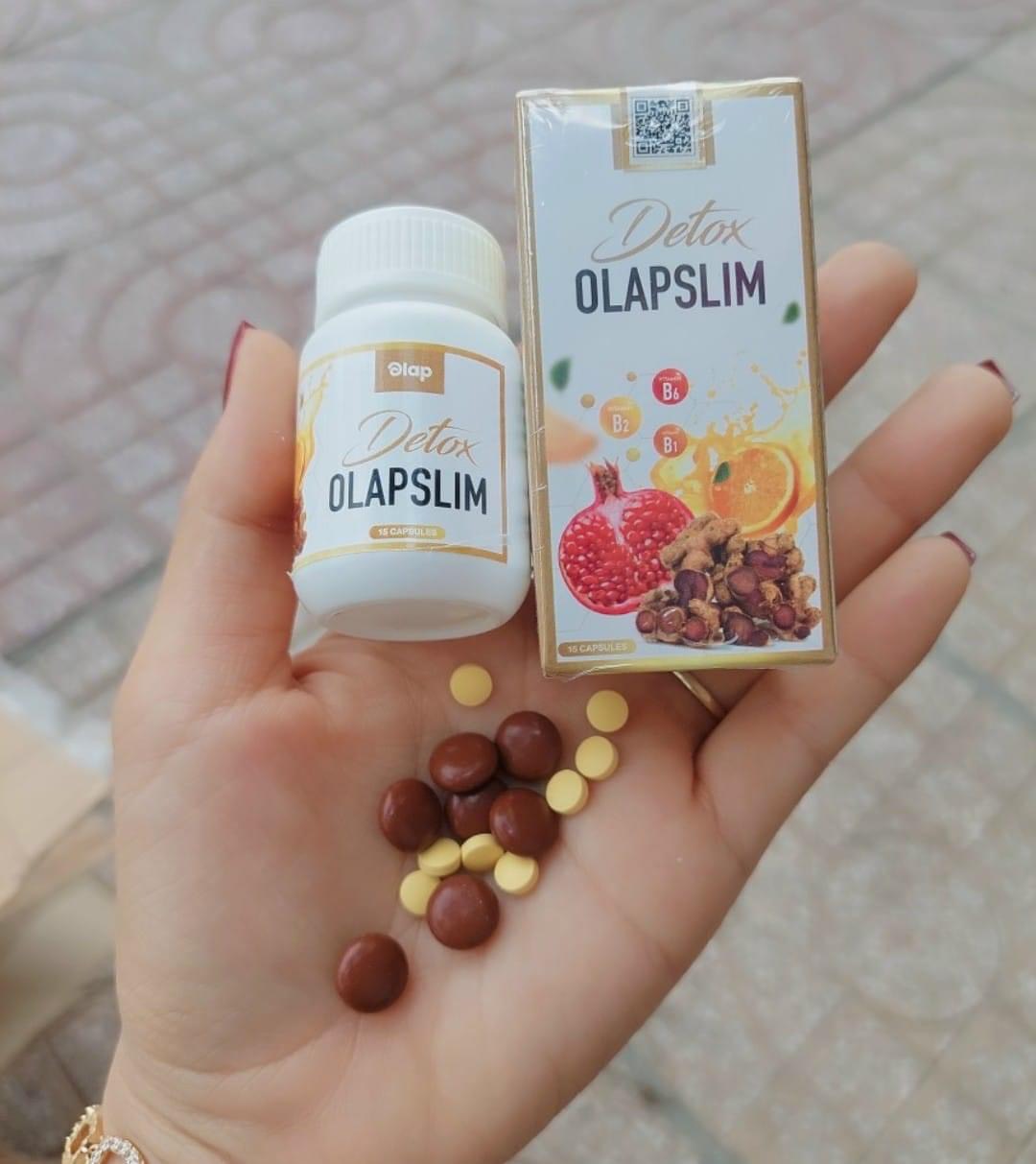 Detox Olapslim xổ mỡ siết eo thải độc - hỗ trợ giữ dáng
