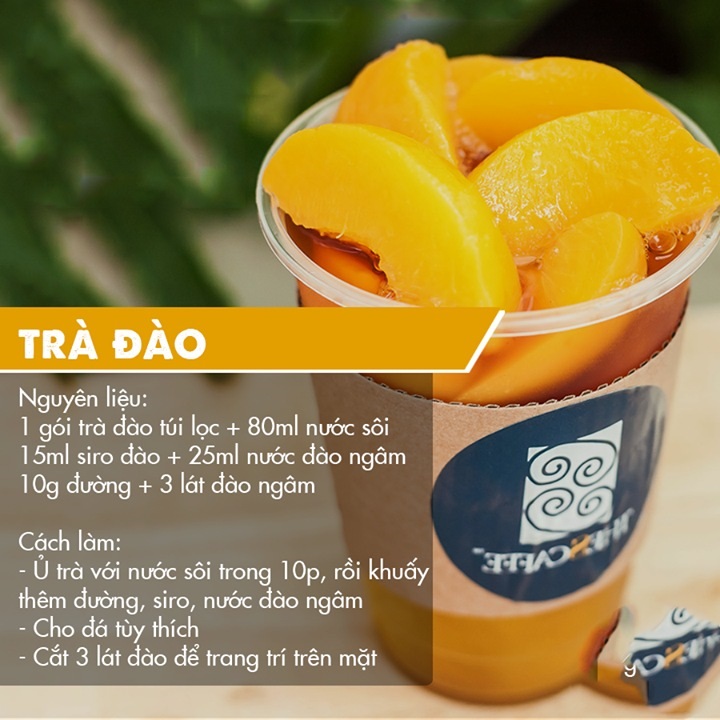 Trà Đào Túi Lọc Tân Nam Bắc