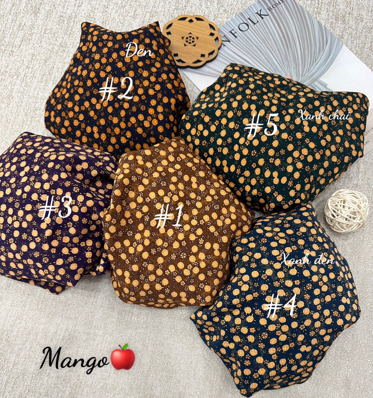 Vải Lụa Mango Họa Tiết Cheetah & Hoa Văn 1m55 - Xuất Xứ Việt Nam