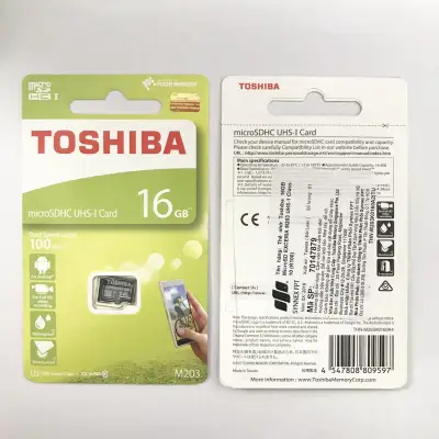 Thẻ nhớ micro SD toshiba 16GB M203 SDHC 100Mb/s full HD