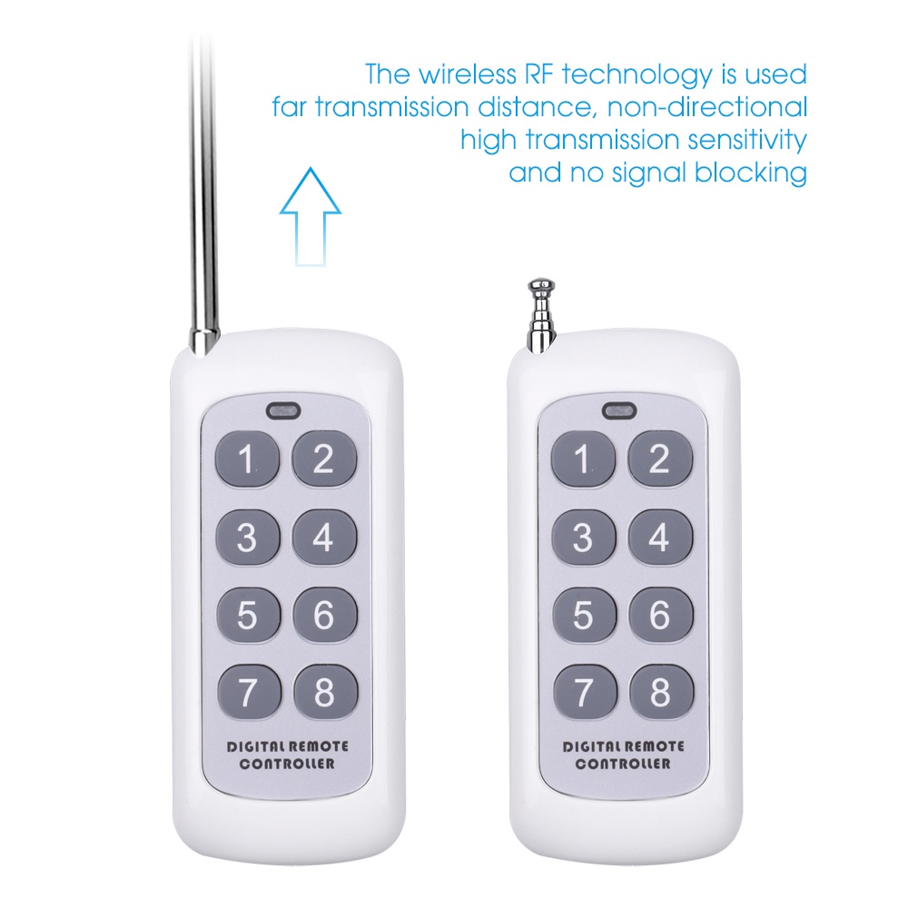 Remote Rf 433Mhz, Điều Khiển Từ Xa 4 Nút