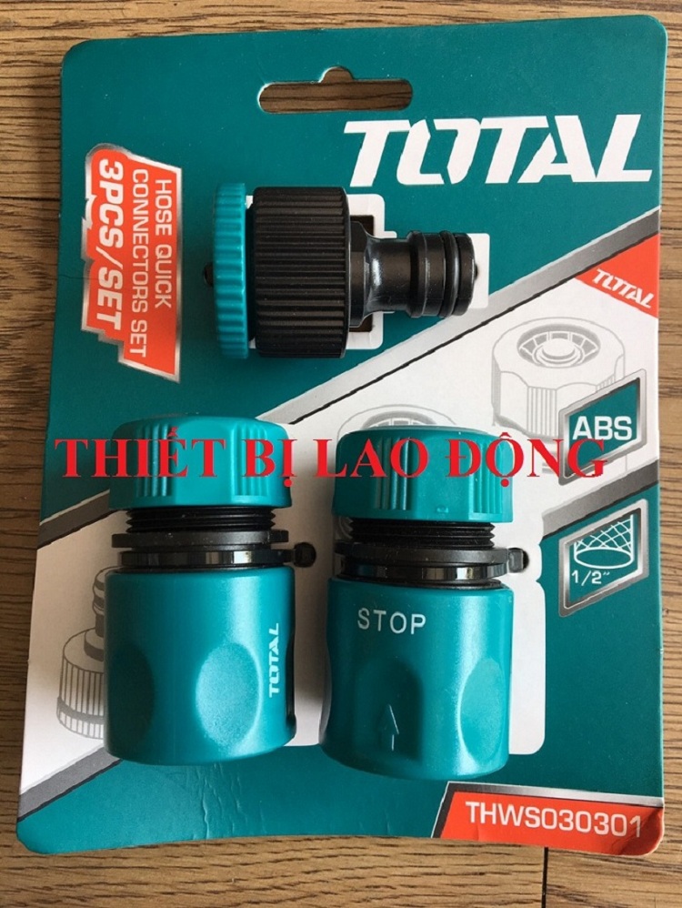 BỘ 3 KHỚP NỐI NHỰA 1/2" TOTAL THWS030301