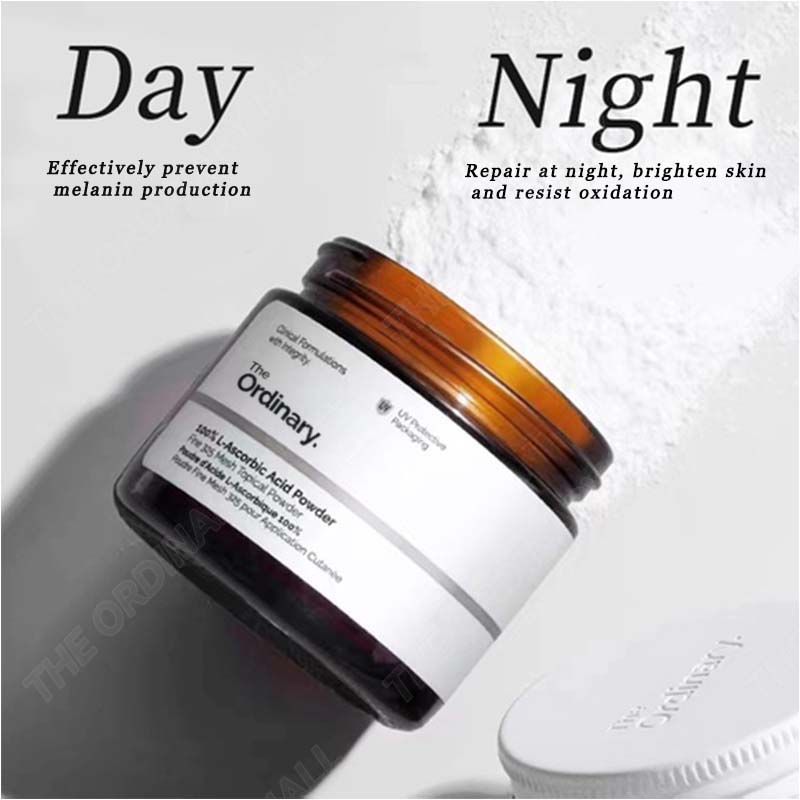 The Ordinary Bột Vitamin C 100% L-Ascorbic Acid Powder kem body siêu trắng nhanh toàn thân chống oxy hóa dưỡng trắng da