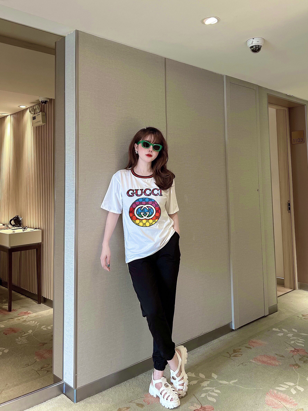 [FREESHIP]Đồ bộ thun thể thao form rộng logo thêu (2 màu đen trắng, 4 size)