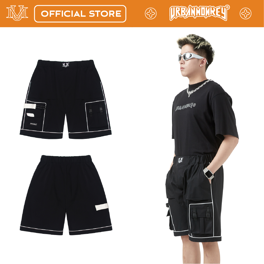 Quần short URBAN MONKEY KOMBAT SHORTS Thiết Kế Basic Thoải Mái