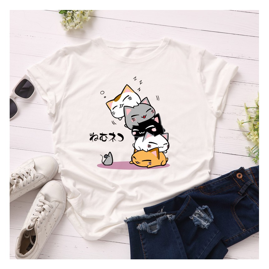 Áo phông 5 mèo và chuột hari0320