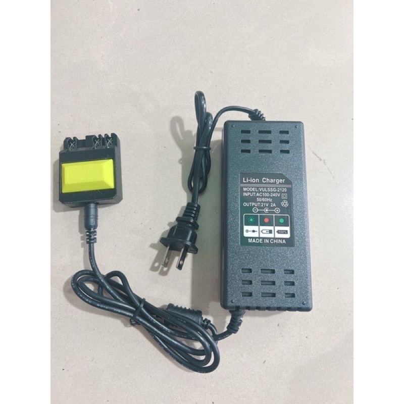 Đế sạc 3D adrapter 220v dùng để sạc cho pin Ridgid /AEG