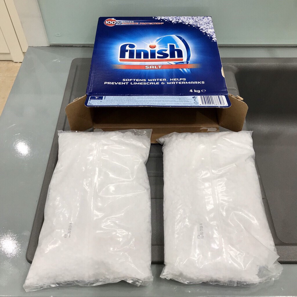 Muối rửa bát Finish 4.0 kg dùng cho Máy rửa bát chén