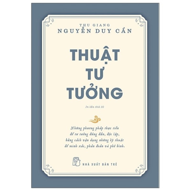 Thuật Tư Tưởng - Thu Giang Nguyễn Duy Cần