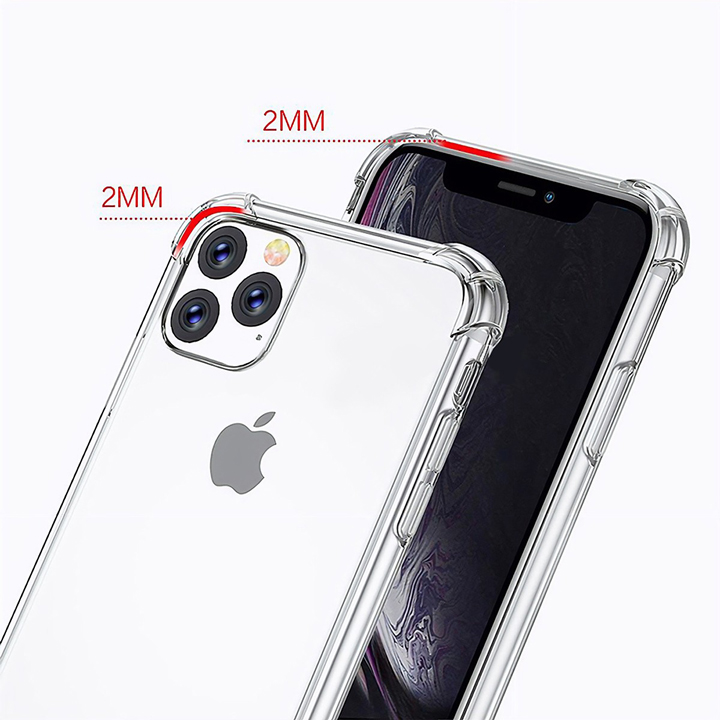 Ốp lưng iPhone 11 Pro Max Silicon dẻo trong suốt chống sốc