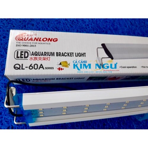 Đèn Led 4 Hàng QL60A WRGB - Điều Chỉnh 3 Chế Độ Quanlong Cho Hồ Thuỷ Sinh, Hồ Cá